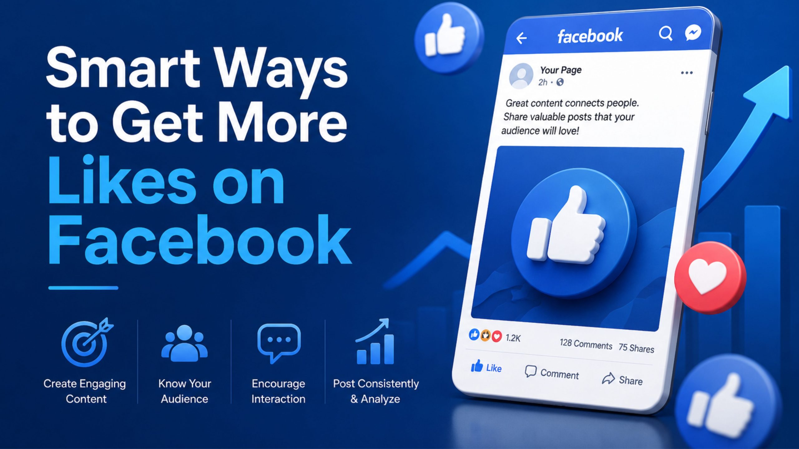Smart Ways to Get More Likes on Facebook