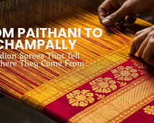 From Paithani to Pochampally: The Indian Sarees That Tell You Where They Come From