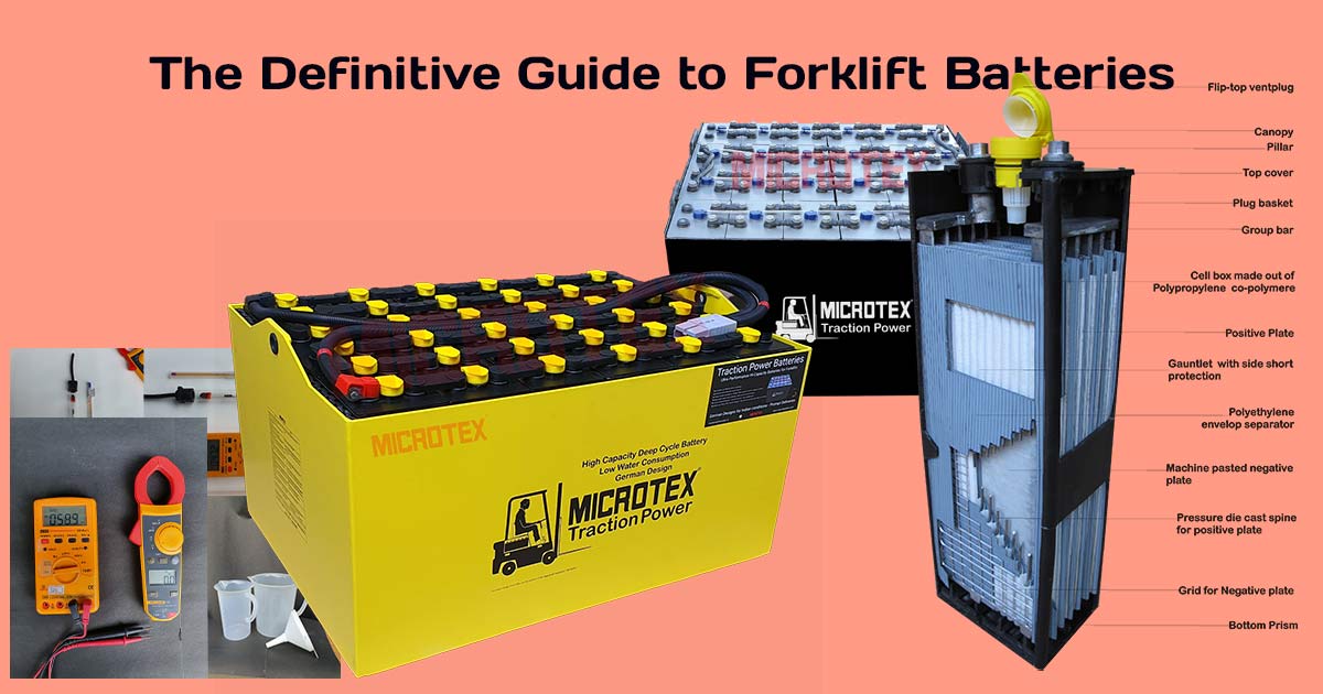The Ultimate Guide to Forklift Batteries