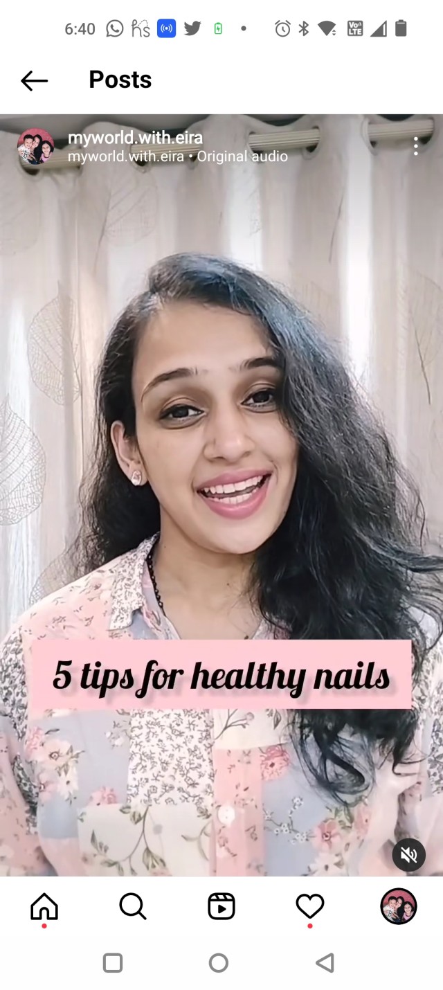 Healthy nails with Perfectil